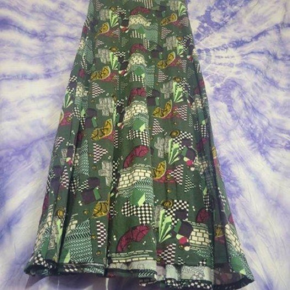 Lularoe Women’s Funky Maxi Skirt Size Extra Small - Picture 4 of 10